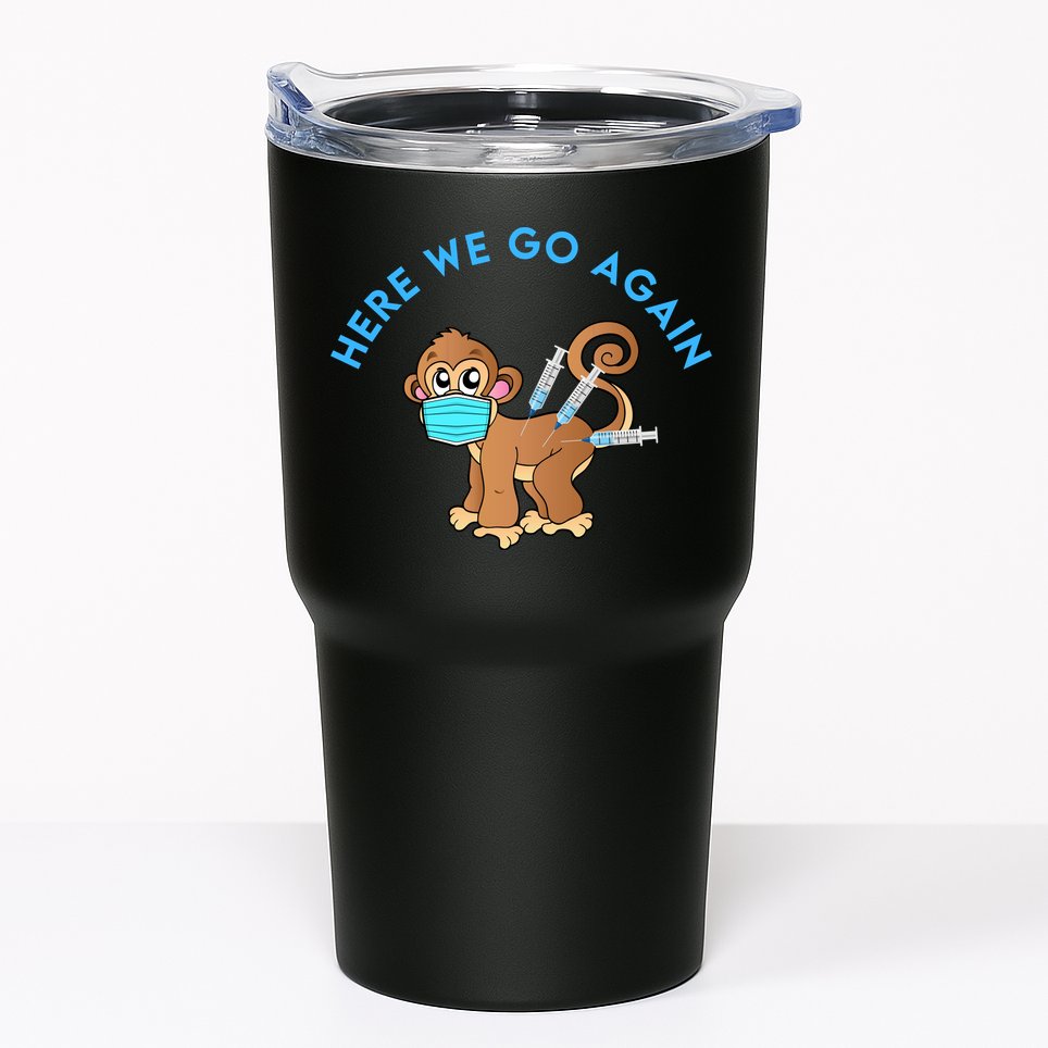 Funny Monkeypox Virus Tumbler