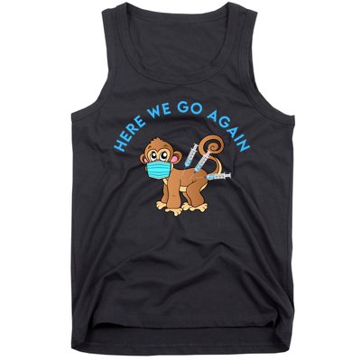 Funny Monkeypox Virus Tank Top