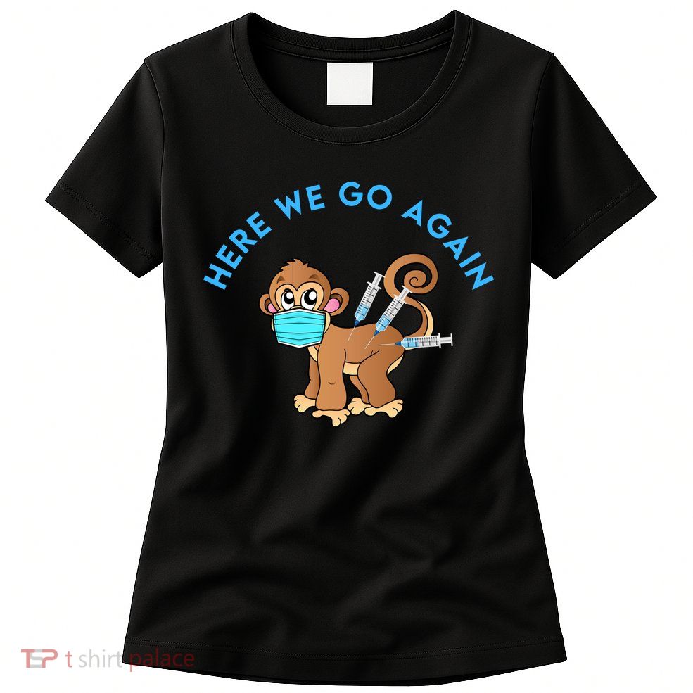 Funny Monkeypox Virus Womens T-Shirt