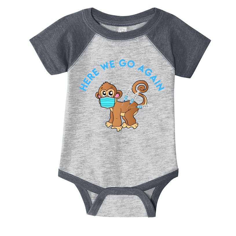 Funny Monkeypox Virus Infant Baby Jersey Bodysuit