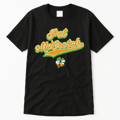 Funny Pat McCrotch St. Patricks Day Shamrock Tall T-Shirt