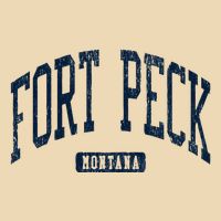 Fort Peck Montana Mt Style Blue Drawstring Bag