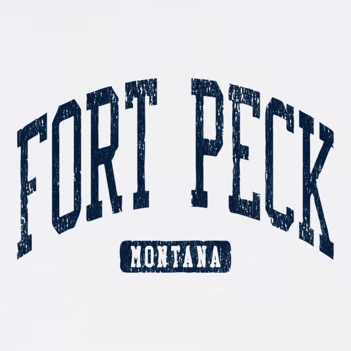 Fort Peck Montana Mt Style Blue 11oz C Handle Ceramic Mug