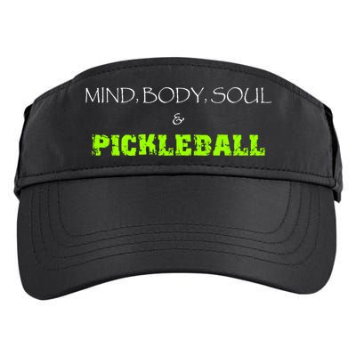 Fun Pickleball, Mind Body Soul, Pickleball For Life Adult Drive Performance Visor
