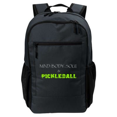 Fun Pickleball, Mind Body Soul, Pickleball For Life Daily Commute Backpack