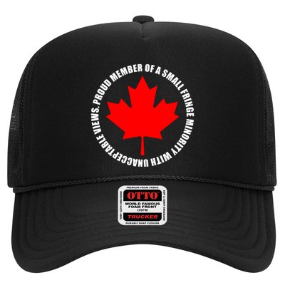 Fringe Proud Member Canadian Truckers Trucker Hat