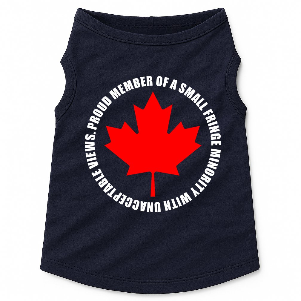 Fringe Proud Member Canadian Truckers Doggie Tank