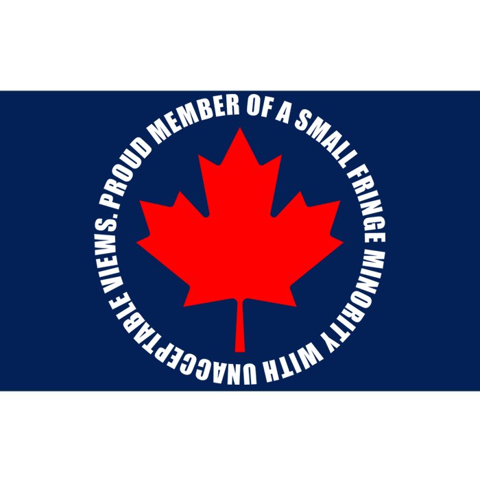 Fringe Proud Member Canadian Truckers Bumper Sticker