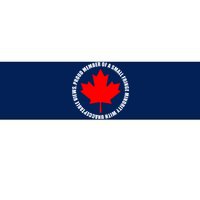 Fringe Proud Member Canadian Truckers Bumper Sticker