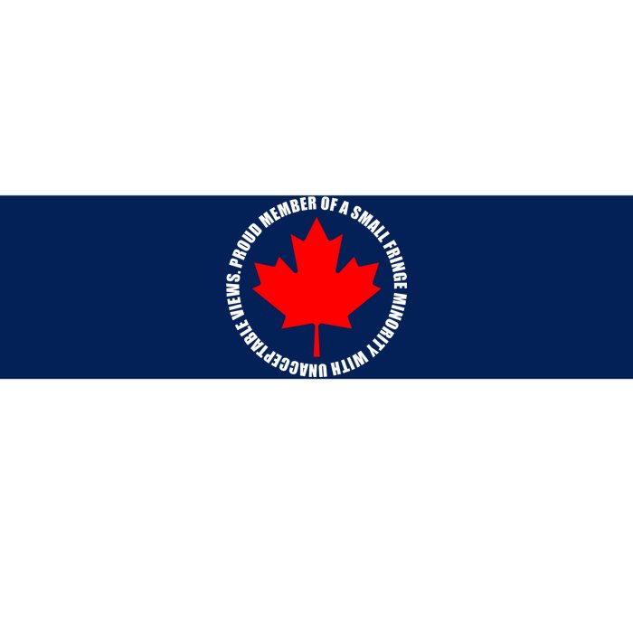 Fringe Proud Member Canadian Truckers Bumper Sticker