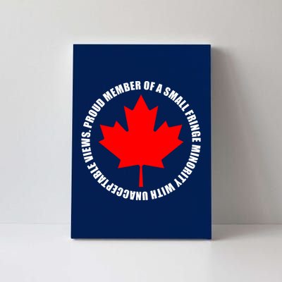 Fringe Proud Member Canadian Truckers Canvas