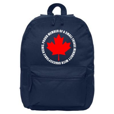 Fringe Proud Member Canadian Truckers 16 in Basic Backpack