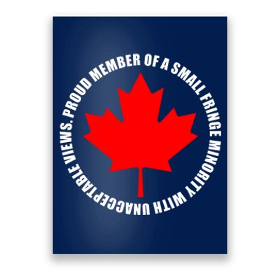 Fringe Proud Member Canadian Truckers Poster