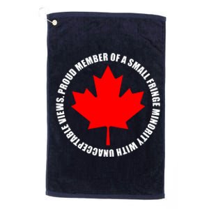 Fringe Proud Member Canadian Truckers Platinum Collection Golf Towel