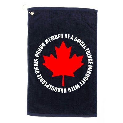 Fringe Proud Member Canadian Truckers Golf Towel