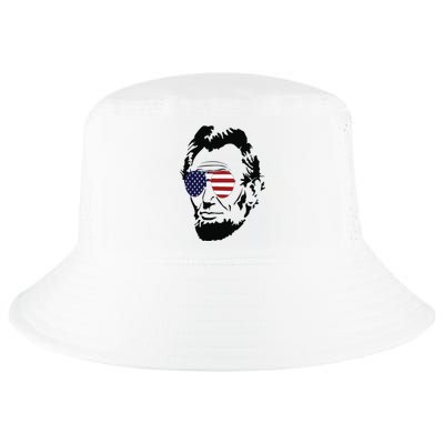 Funny Patriot Merica Abe Lincoln Americana Cool Comfort Performance Bucket Hat