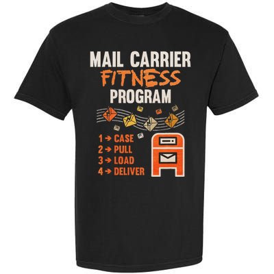 Funny Postman Mail Carrier Rural Carrier Letter Gift Garment-Dyed Heavyweight T-Shirt