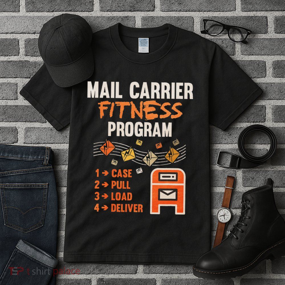 Funny Postman Mail Carrier Rural Carrier Letter Gift Tall T-Shirt