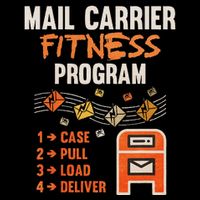 Funny Postman Mail Carrier Rural Carrier Letter Gift Impact Tech Backpack