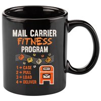 Funny Postman Mail Carrier Rural Carrier Letter Gift 11oz C Handle Ceramic Mug