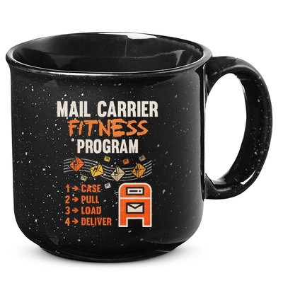 Funny Postman Mail Carrier Rural Carrier Letter Gift 15oz Campfire Ceramic Mug