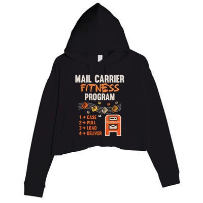 Funny Postman Mail Carrier Rural Carrier Letter Gift Crop Fleece Hoodie