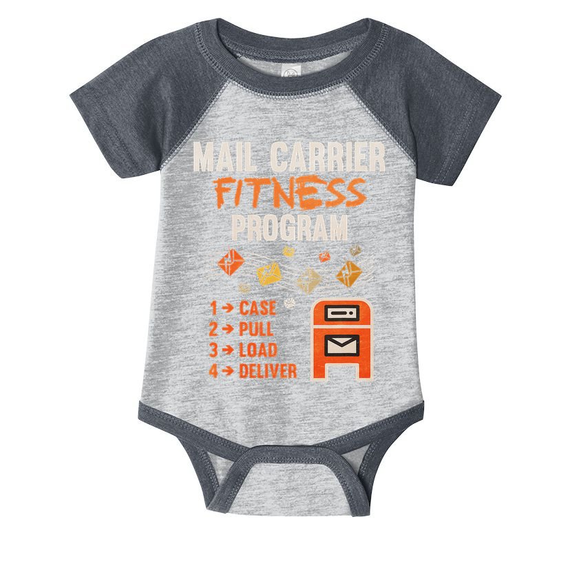 Funny Postman Mail Carrier Rural Carrier Letter Gift Infant Baby Jersey Bodysuit