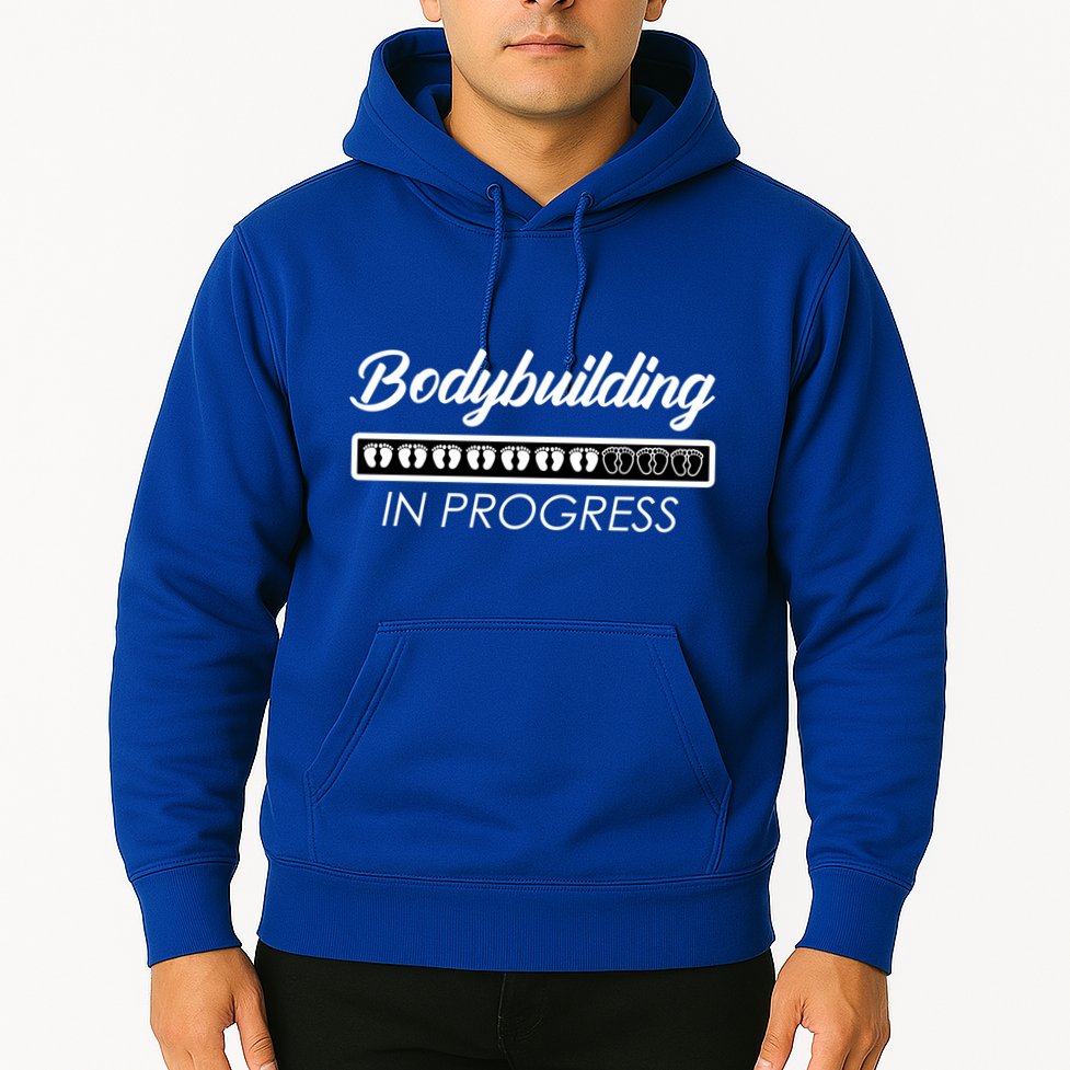 Funny Pregnancy Mommy Bodybuilding In Progress Pregnant Mom Gift Hoodie