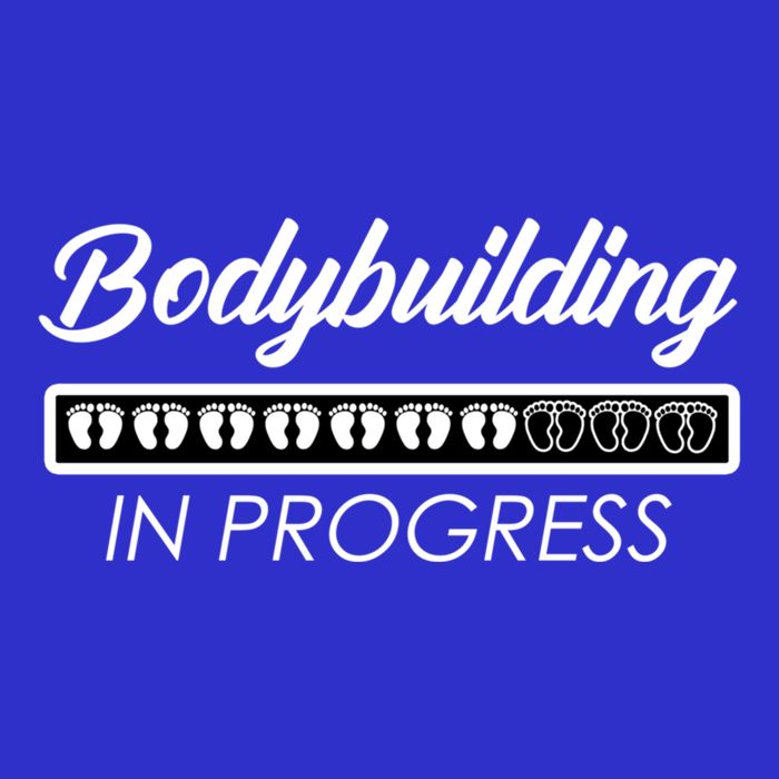 Funny Pregnancy Mommy Bodybuilding In Progress Pregnant Mom Gift Tall T-Shirt