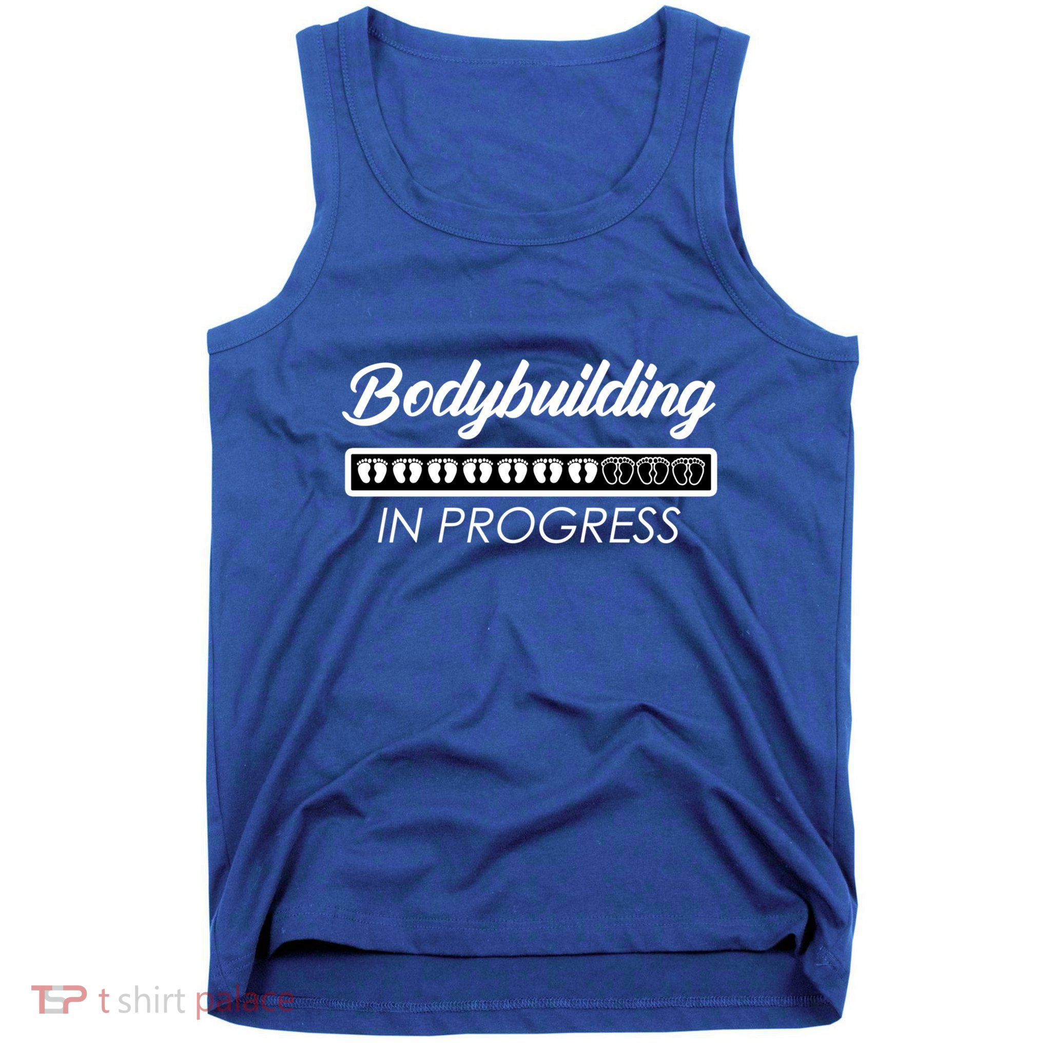 Funny Pregnancy Mommy Bodybuilding In Progress Pregnant Mom Gift Tank Top