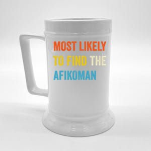 Funny Passover Most Likely To Find The Afikoman Beer Stein