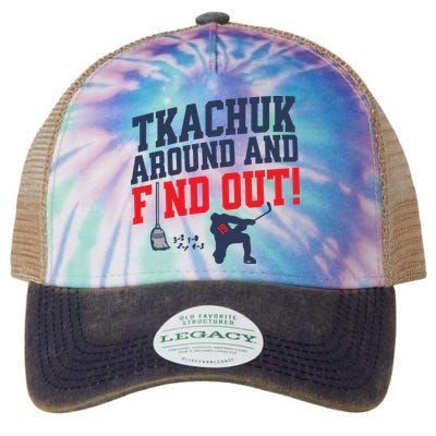 Florida P.A.N.T.H.E.R.S Matthew Tkachuk Around And Find Out Legacy Tie Dye Trucker Hat