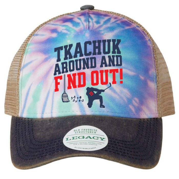 Florida P.A.N.T.H.E.R.S Matthew Tkachuk Around And Find Out Legacy Tie Dye Trucker Hat