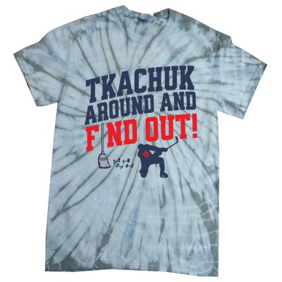 Florida P.A.N.T.H.E.R.S Matthew Tkachuk Around And Find Out Tie-Dye T-Shirt