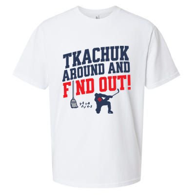 Florida Tkachuk Around And Find Out Sueded Cloud Jersey T-Shirt