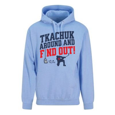 Florida P.A.N.T.H.E.R.S Matthew Tkachuk Around And Find Out Unisex Surf Hoodie