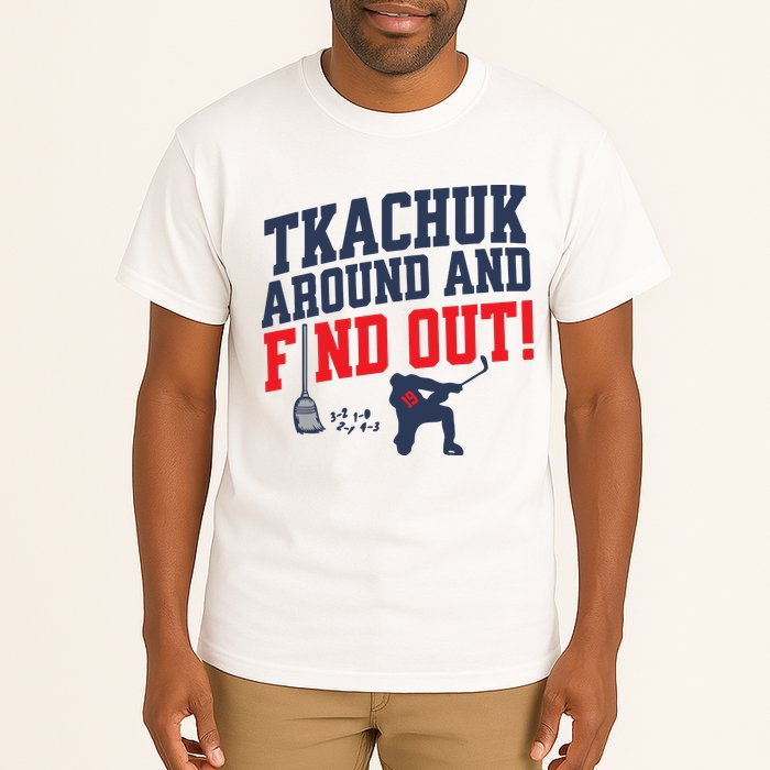 Florida P.A.N.T.H.E.R.S Matthew Tkachuk Around And Find Out Tall T-Shirt