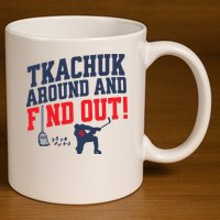 Florida P.A.N.T.H.E.R.S Matthew Tkachuk Around And Find Out 11oz C Handle Ceramic Mug