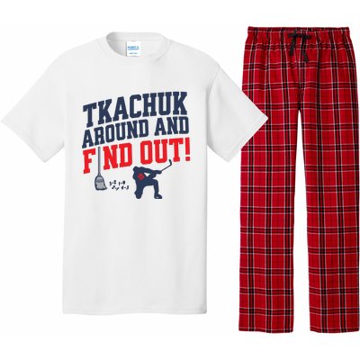 Florida P.A.N.T.H.E.R.S Matthew Tkachuk Around And Find Out Pajama Set