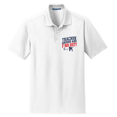 Florida P.A.N.T.H.E.R.S Matthew Tkachuk Around And Find Out Dry Zone Grid Polo