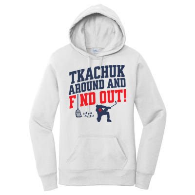 Florida Tkachuk Around And Find Out Women's Pullover Hoodie