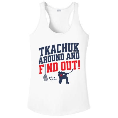 Florida Tkachuk Around And Find Out Ladies PosiCharge Competitor Racerback Tank