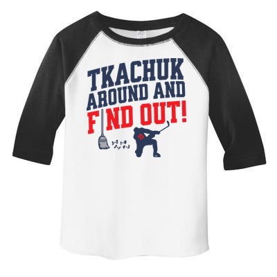 Florida P.A.N.T.H.E.R.S Matthew Tkachuk Around And Find Out Toddler Fine Jersey T-Shirt