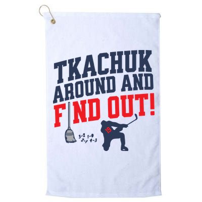 Florida P.A.N.T.H.E.R.S Matthew Tkachuk Around And Find Out Golf Towel