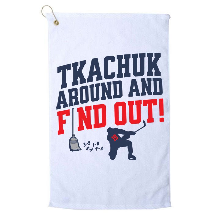 Florida Tkachuk Around And Find Out Golf Towel