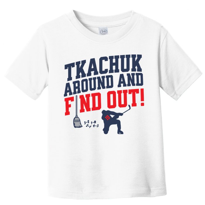Florida P.A.N.T.H.E.R.S Matthew Tkachuk Around And Find Out Toddler T-Shirt