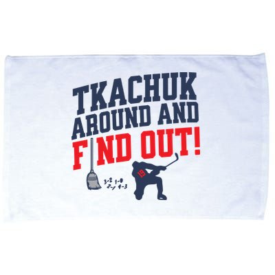 Florida P.A.N.T.H.E.R.S Matthew Tkachuk Around And Find Out Microfiber Hand Towel