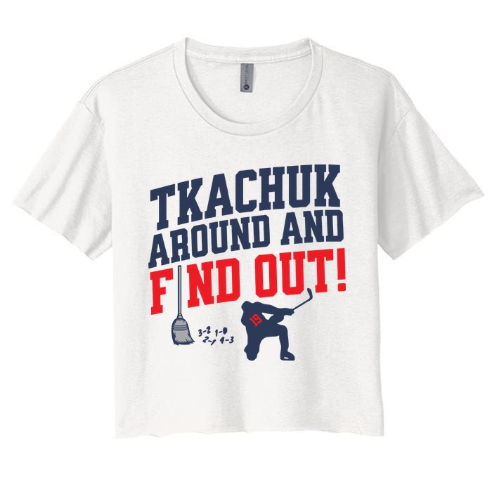 Florida Tkachuk Around And Find Out Crop Top