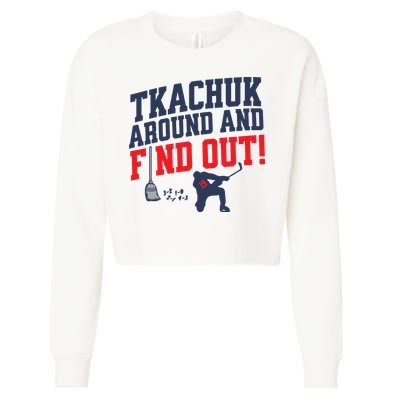 Florida P.A.N.T.H.E.R.S Matthew Tkachuk Around And Find Out Cropped Pullover Crew