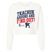 Florida P.A.N.T.H.E.R.S Matthew Tkachuk Around And Find Out Cropped Pullover Crew